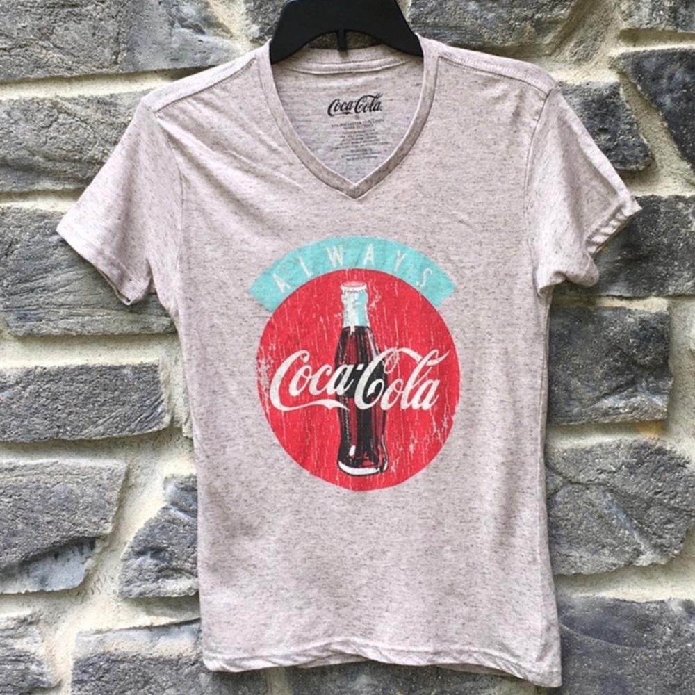 Retro Bottle Disc Logo Graphic T-Shirt